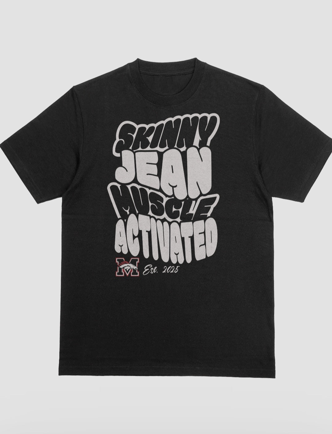 Skinny Jean Muscle Activated Mustang Choir Tee