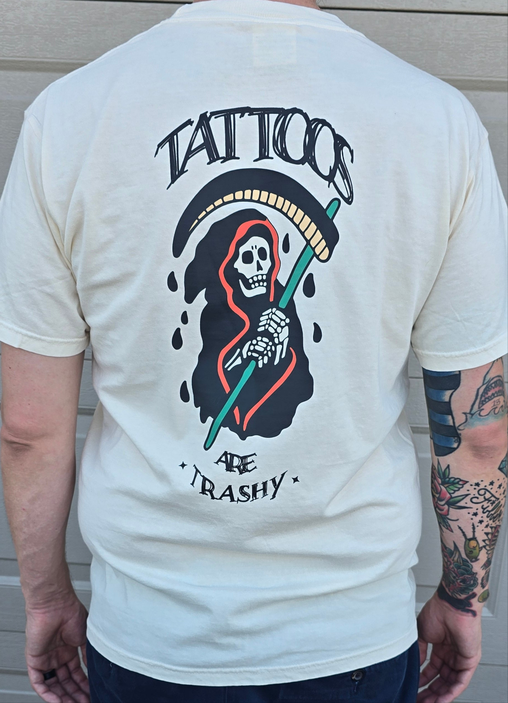 Tattoos are Trashy tee